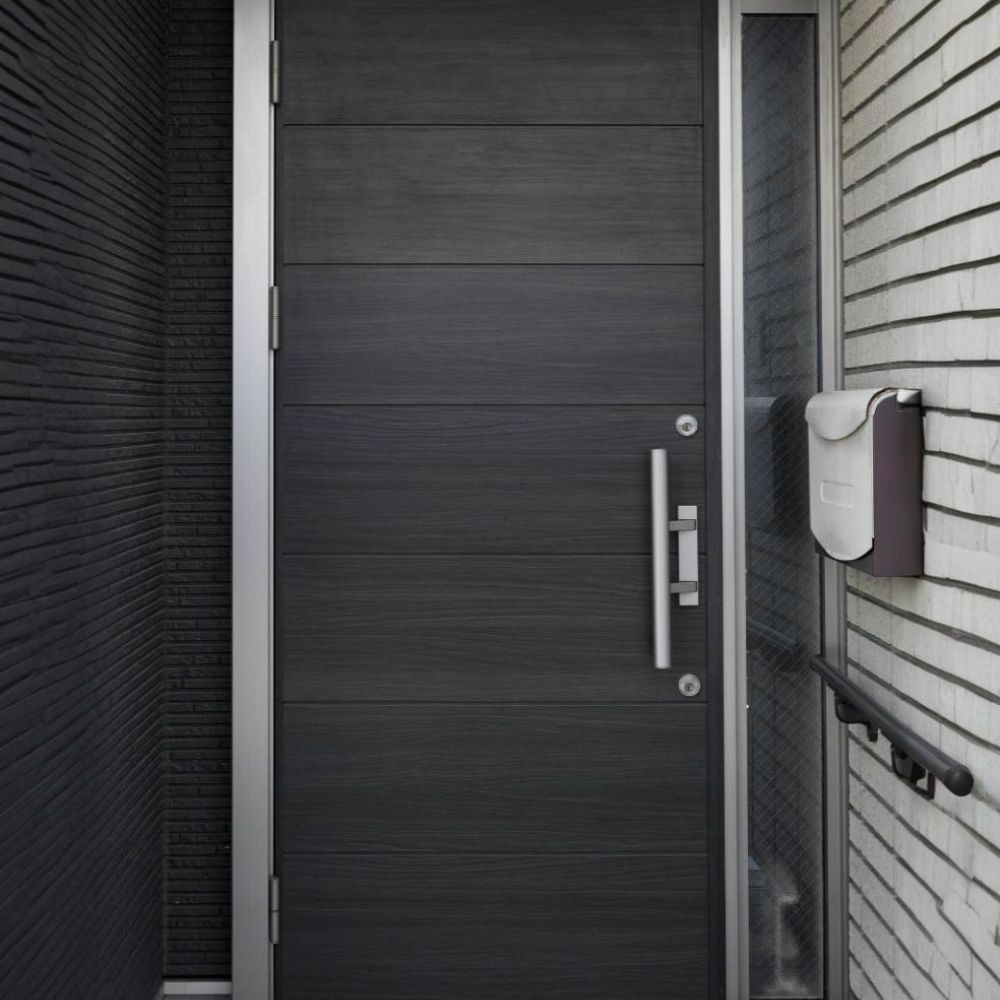 puertas en madera para fachadas